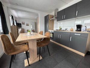 Vierbett-Apartment Küche